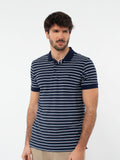 Polo piqué rayas