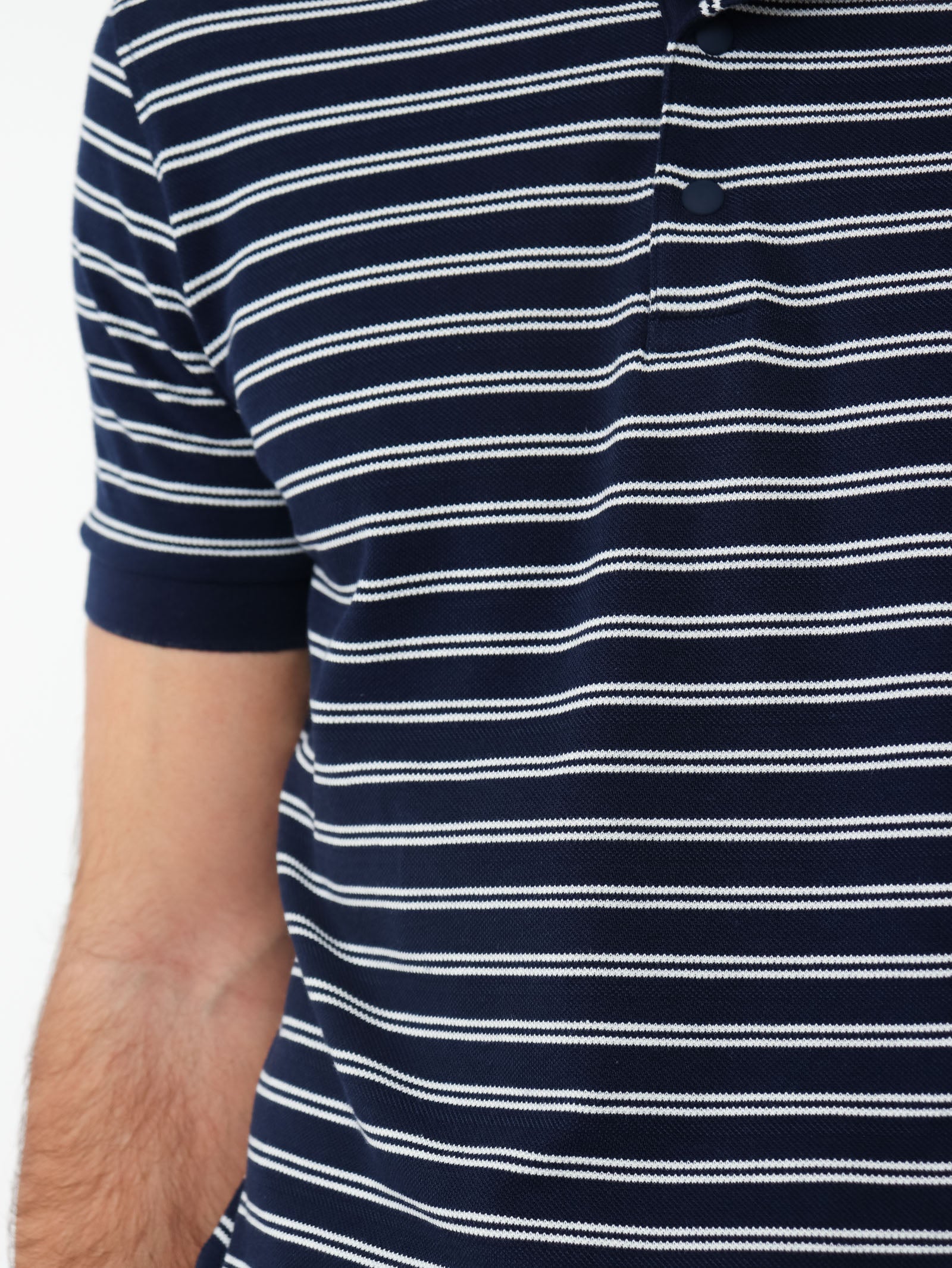 Polo piqué rayas