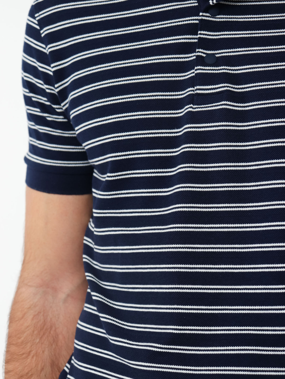 Polo piqué rayas