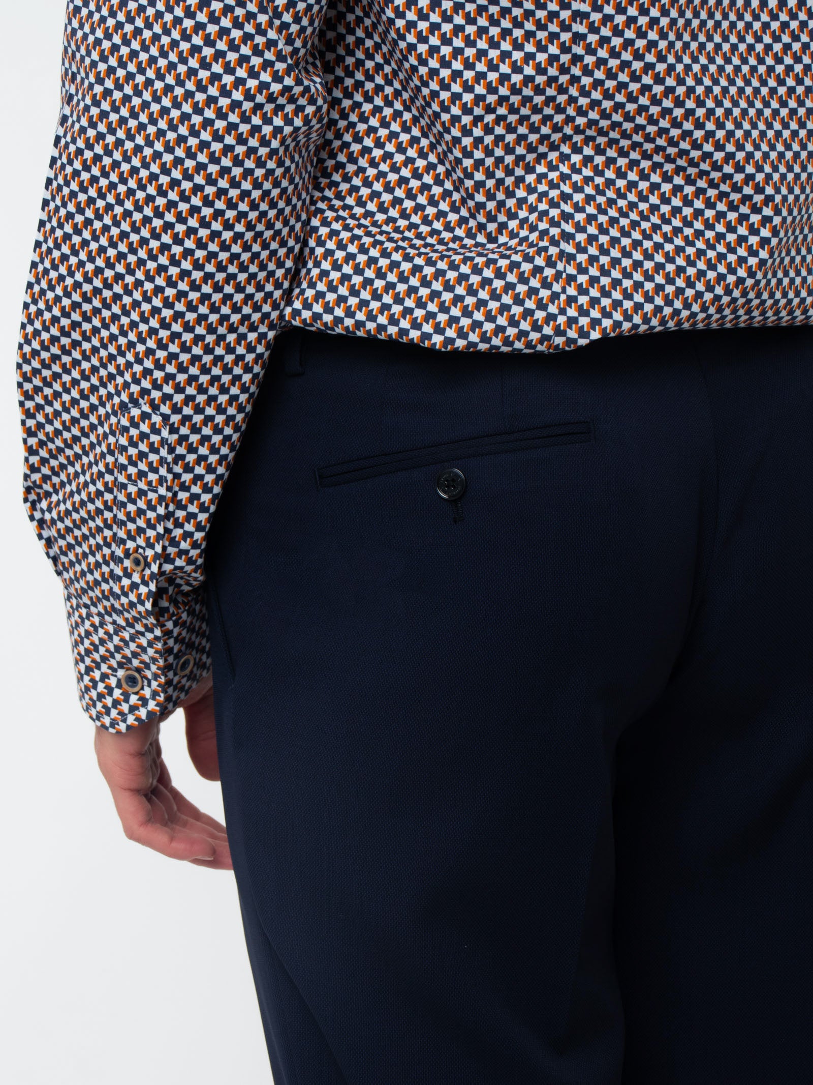 Traje microestuctura slim fit
