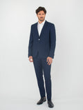 Traje microdibujo super slim fit