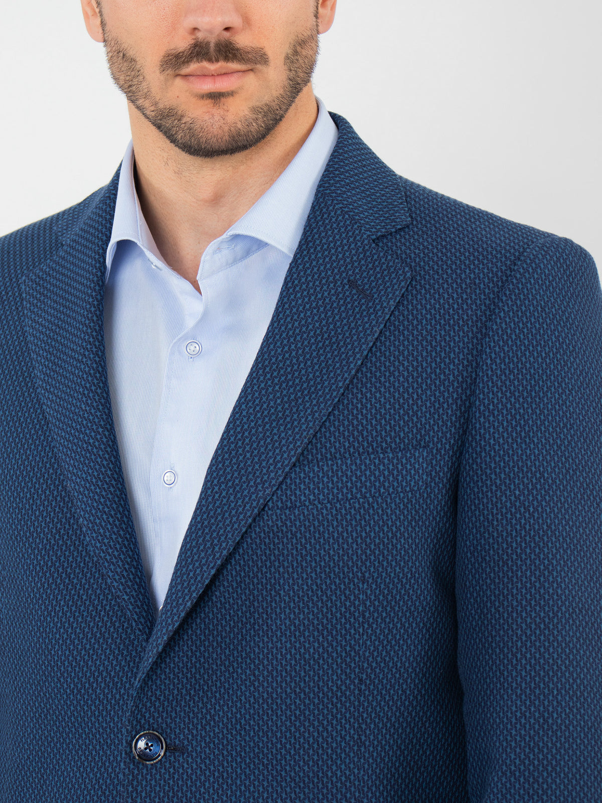 Regular fit structured jacket