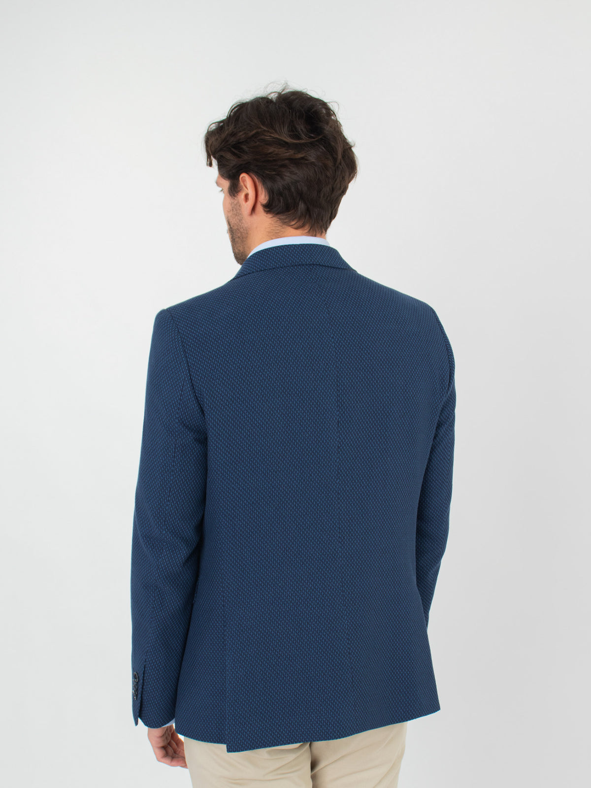 Regular fit structured jacket