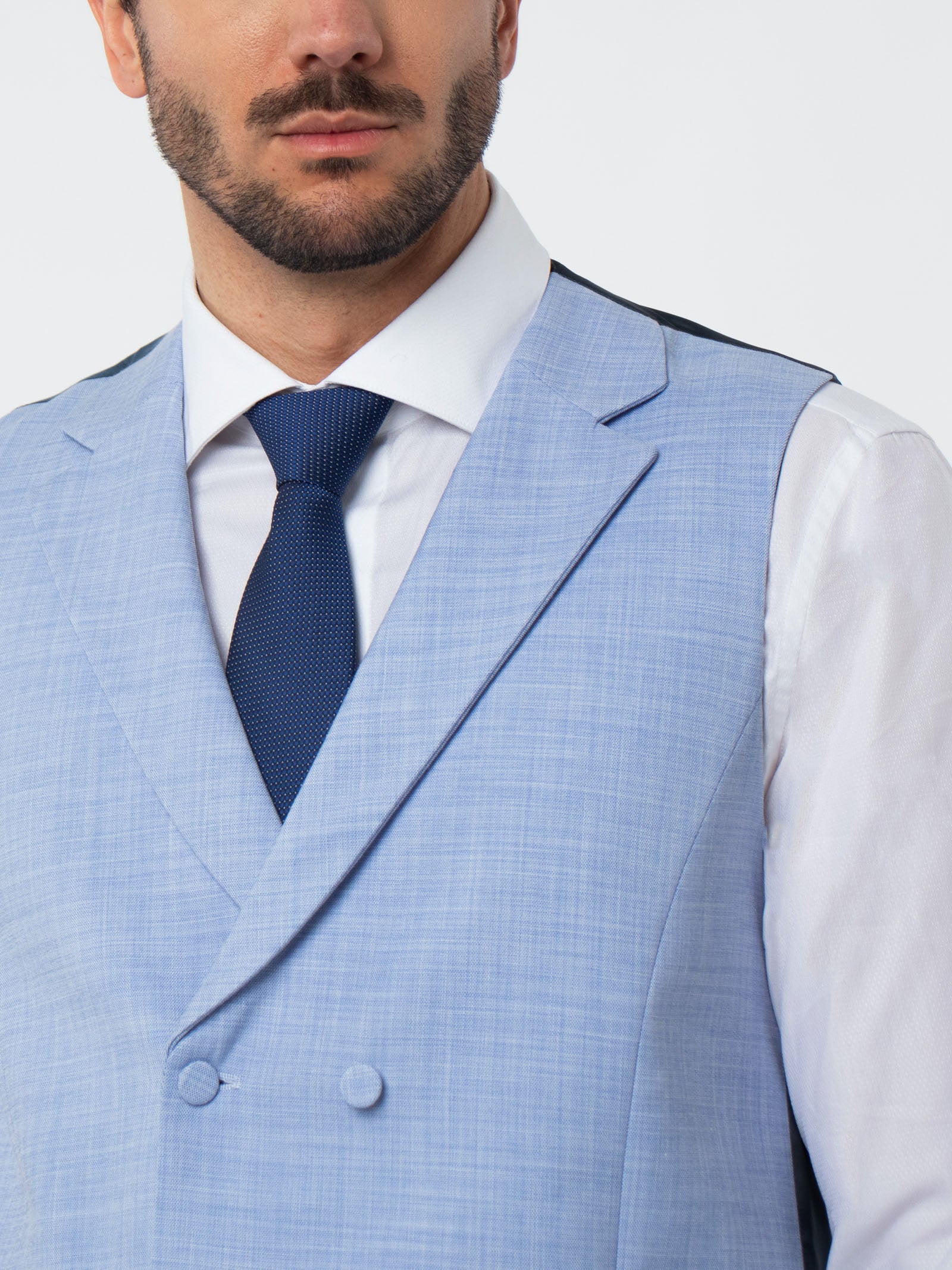 Two-tone formal waistcoat