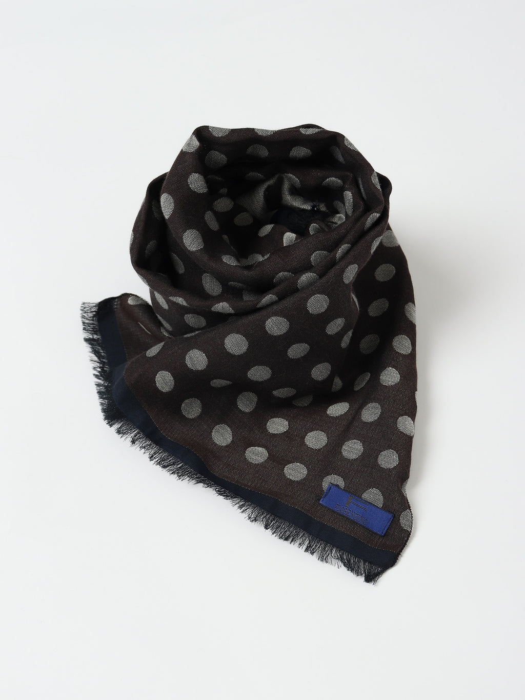 Fular jacquard de topos