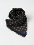 Fular jacquard de topos