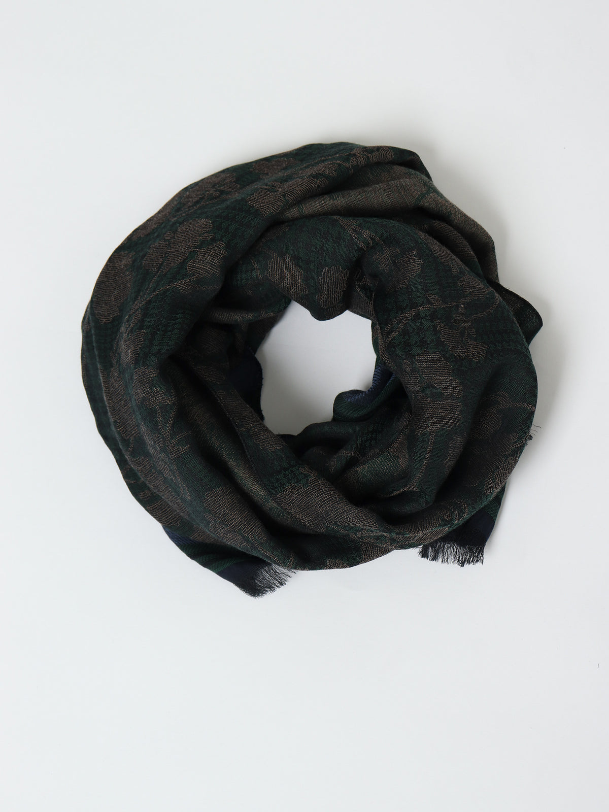 Paisley print scarf
