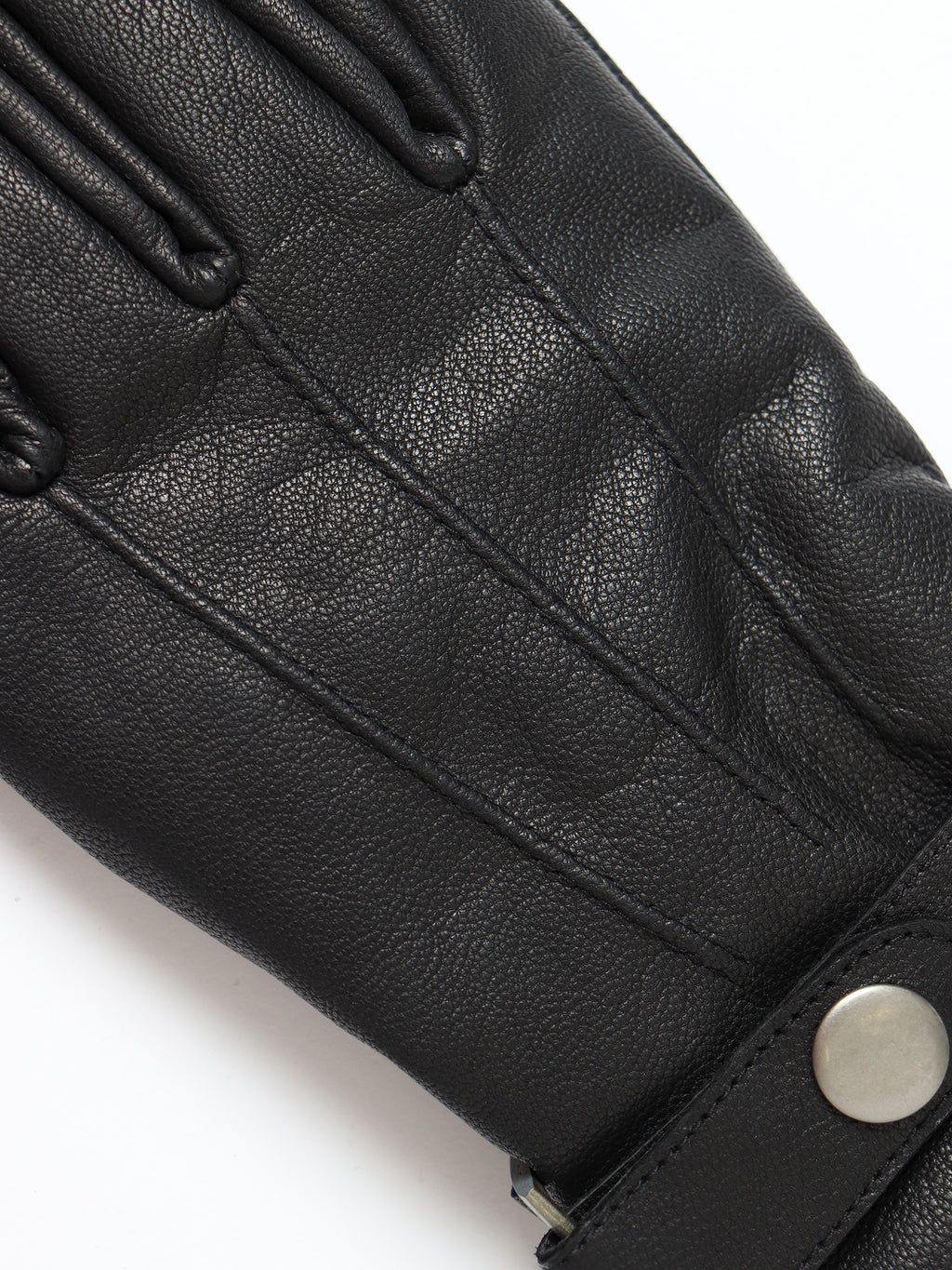 Guantes piel puño ajustable
