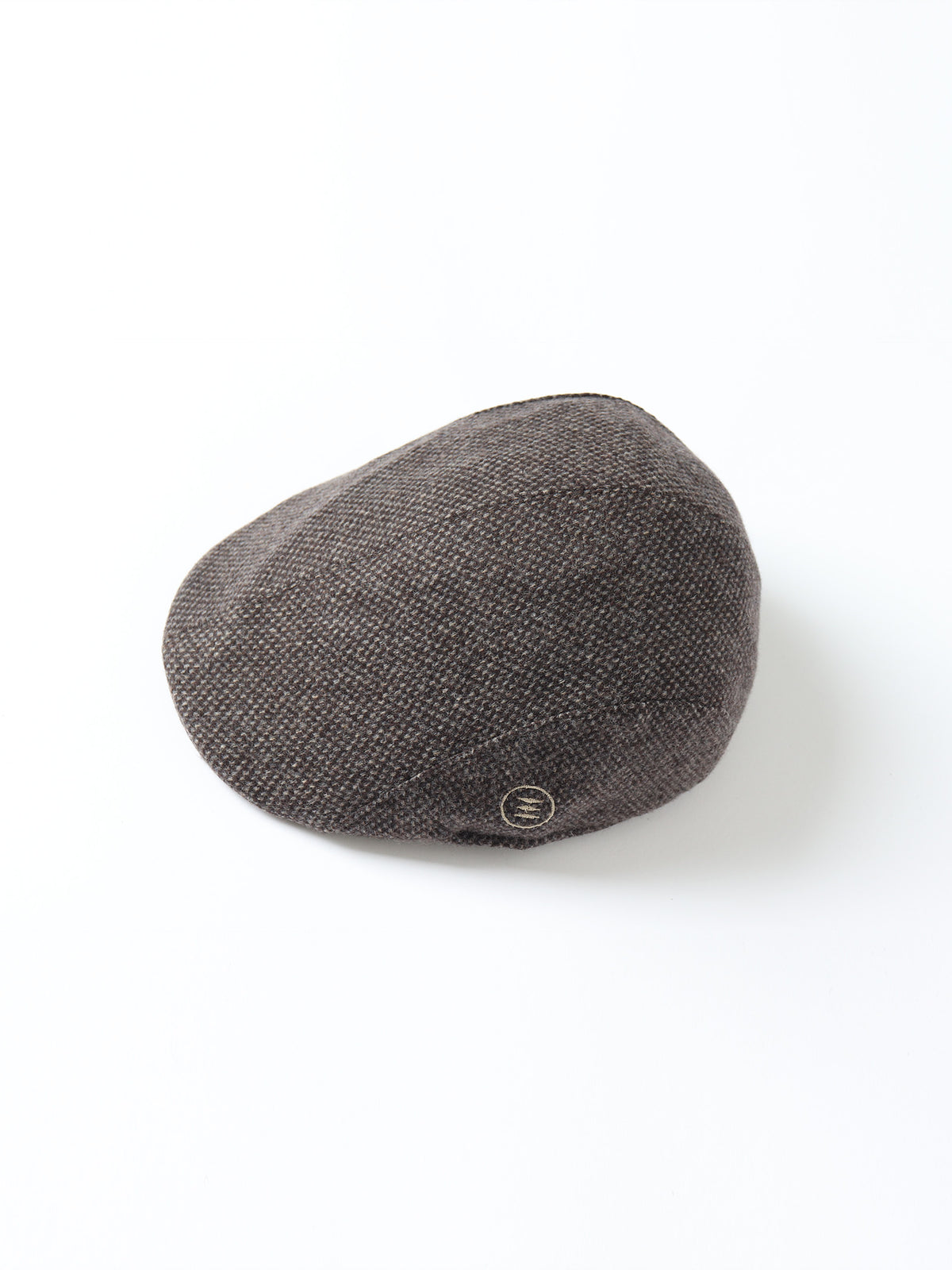 Bicolor structured flat cap