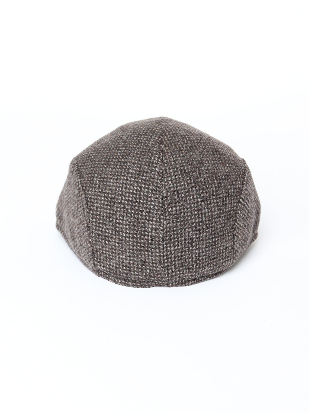 Bicolor structured flat cap