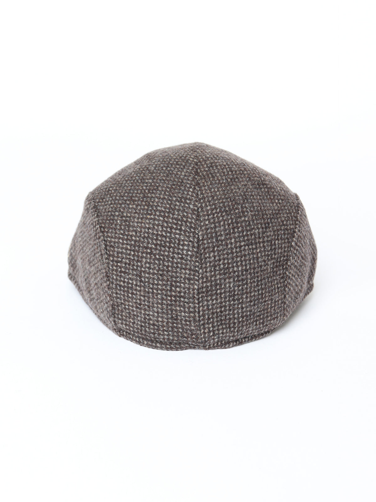 Bicolor structured flat cap