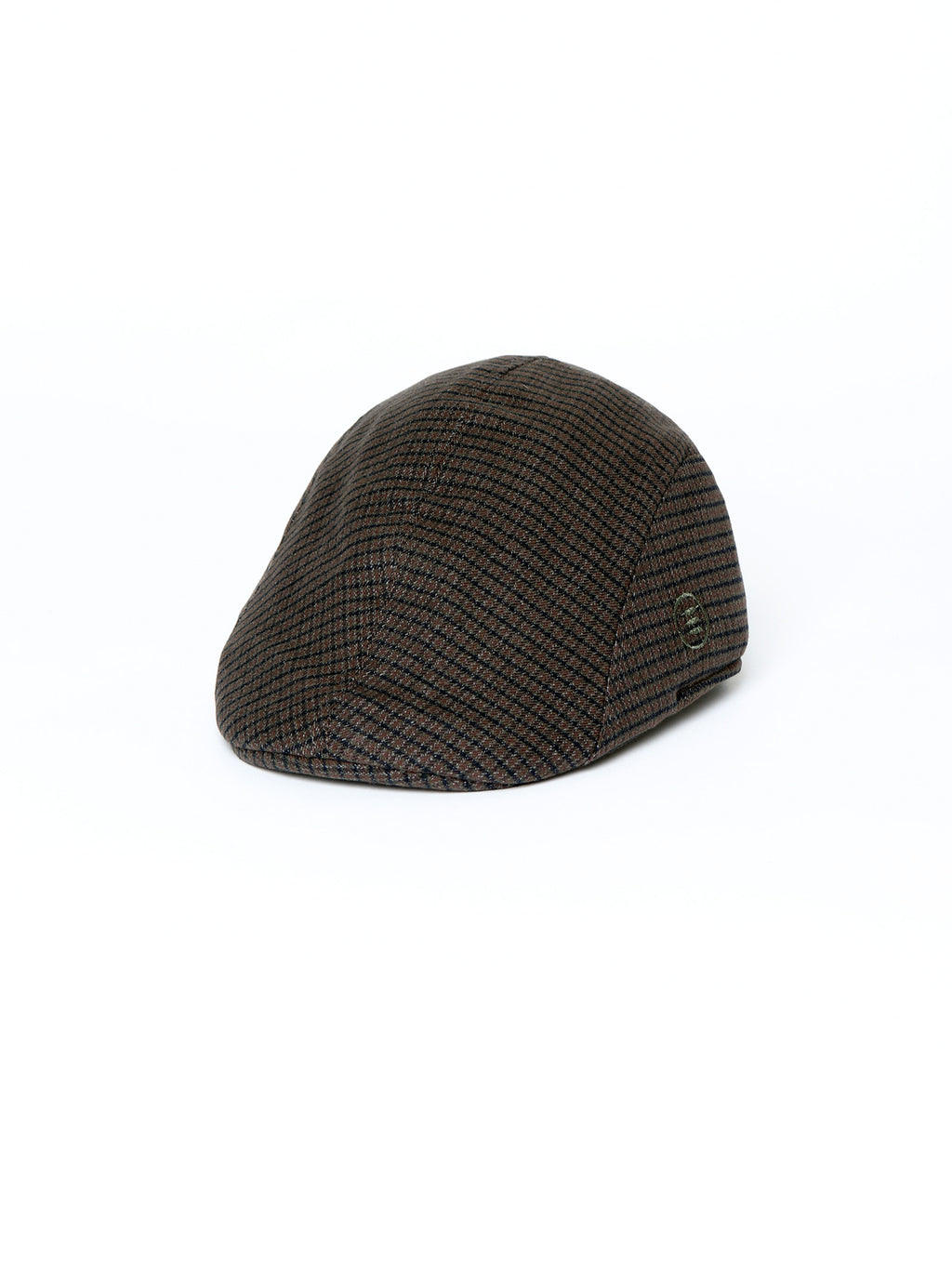 Harris check flat cap