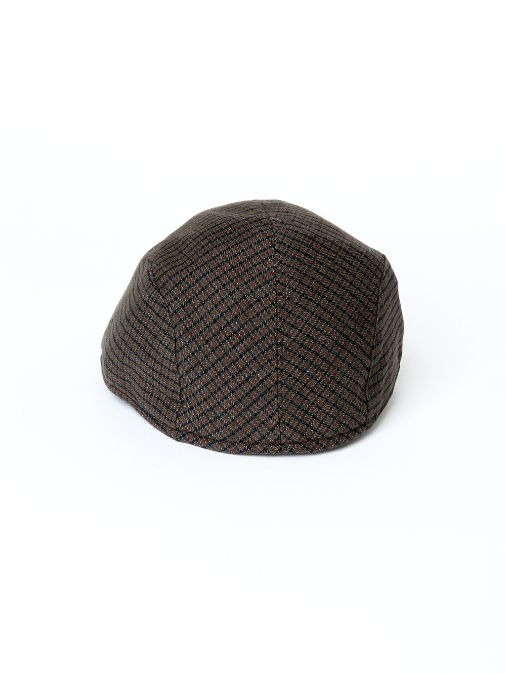 Harris check flat cap