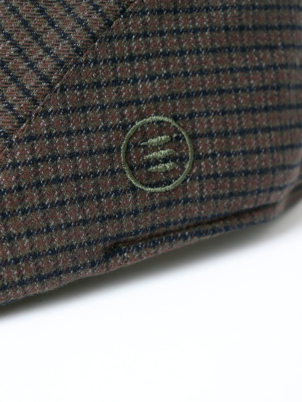 Harris check flat cap