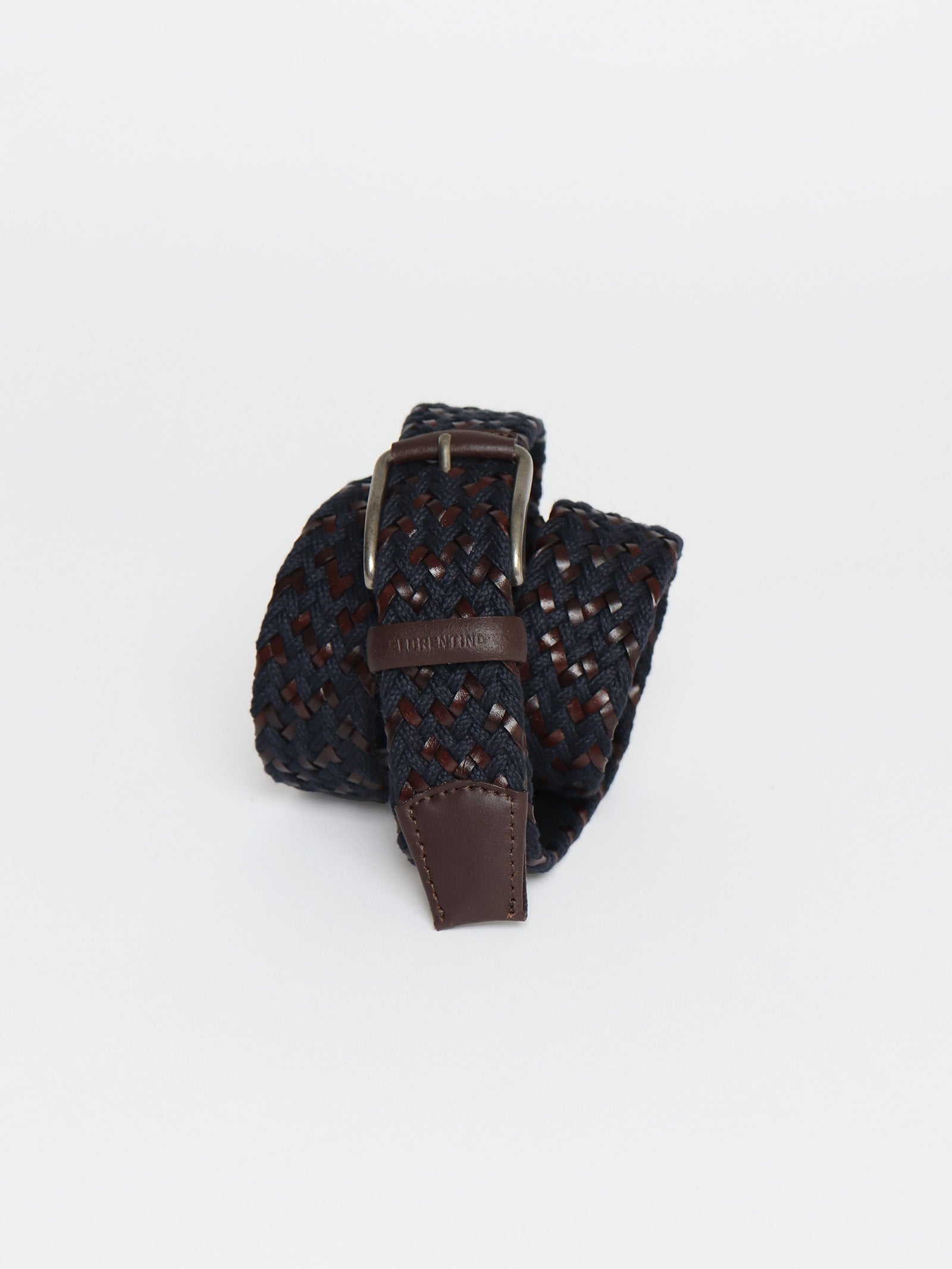 Elastic braided belt