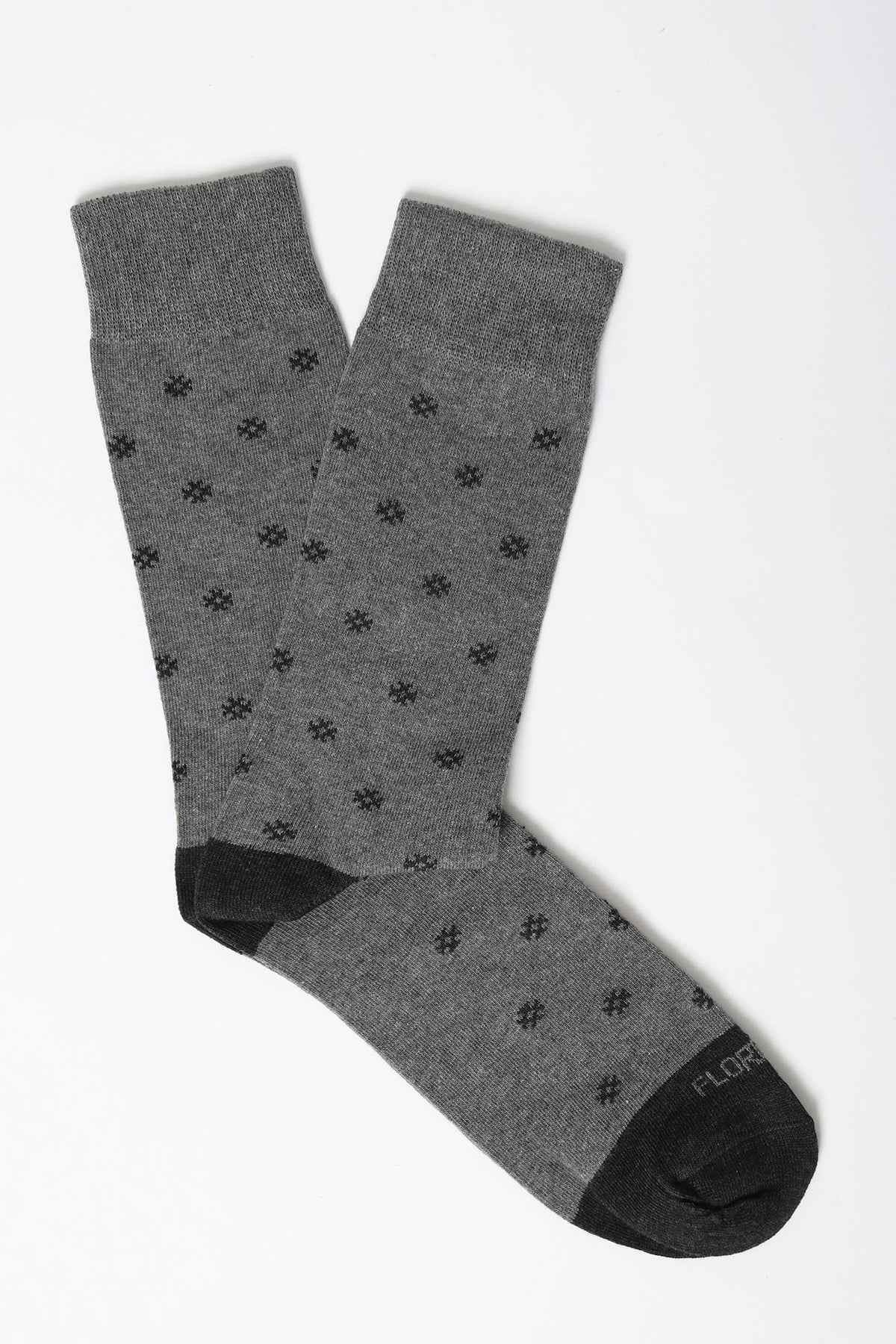 Geometric pattern socks