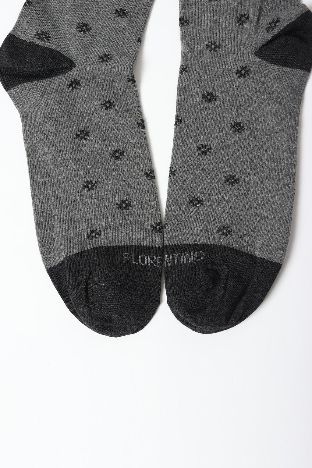 Geometric pattern socks