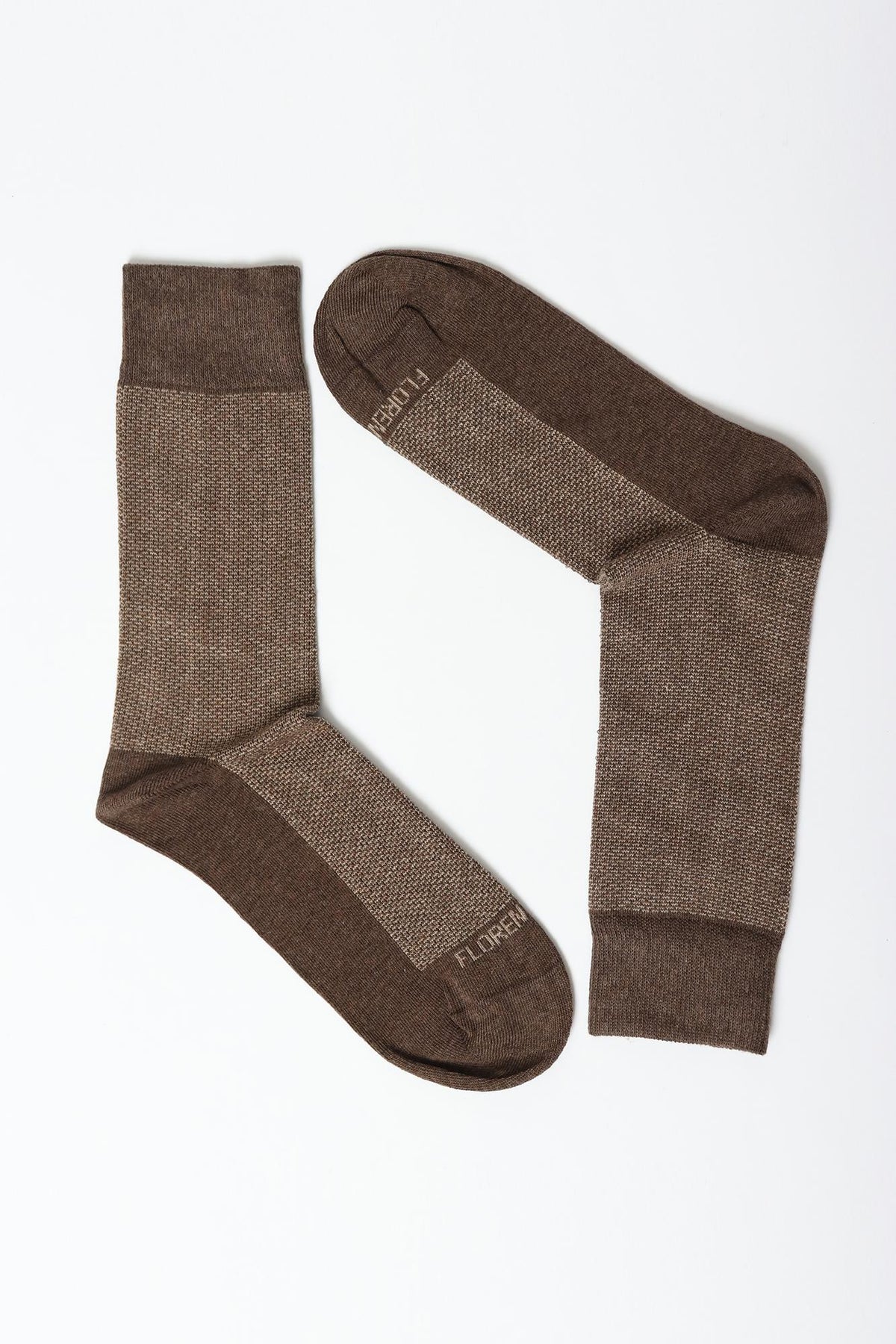 Bicolor design socks