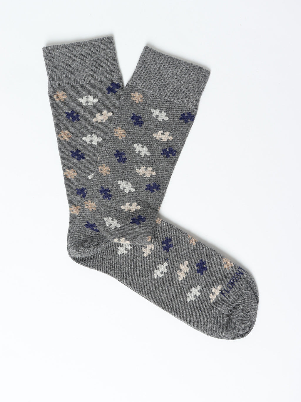 Puzzle design socks