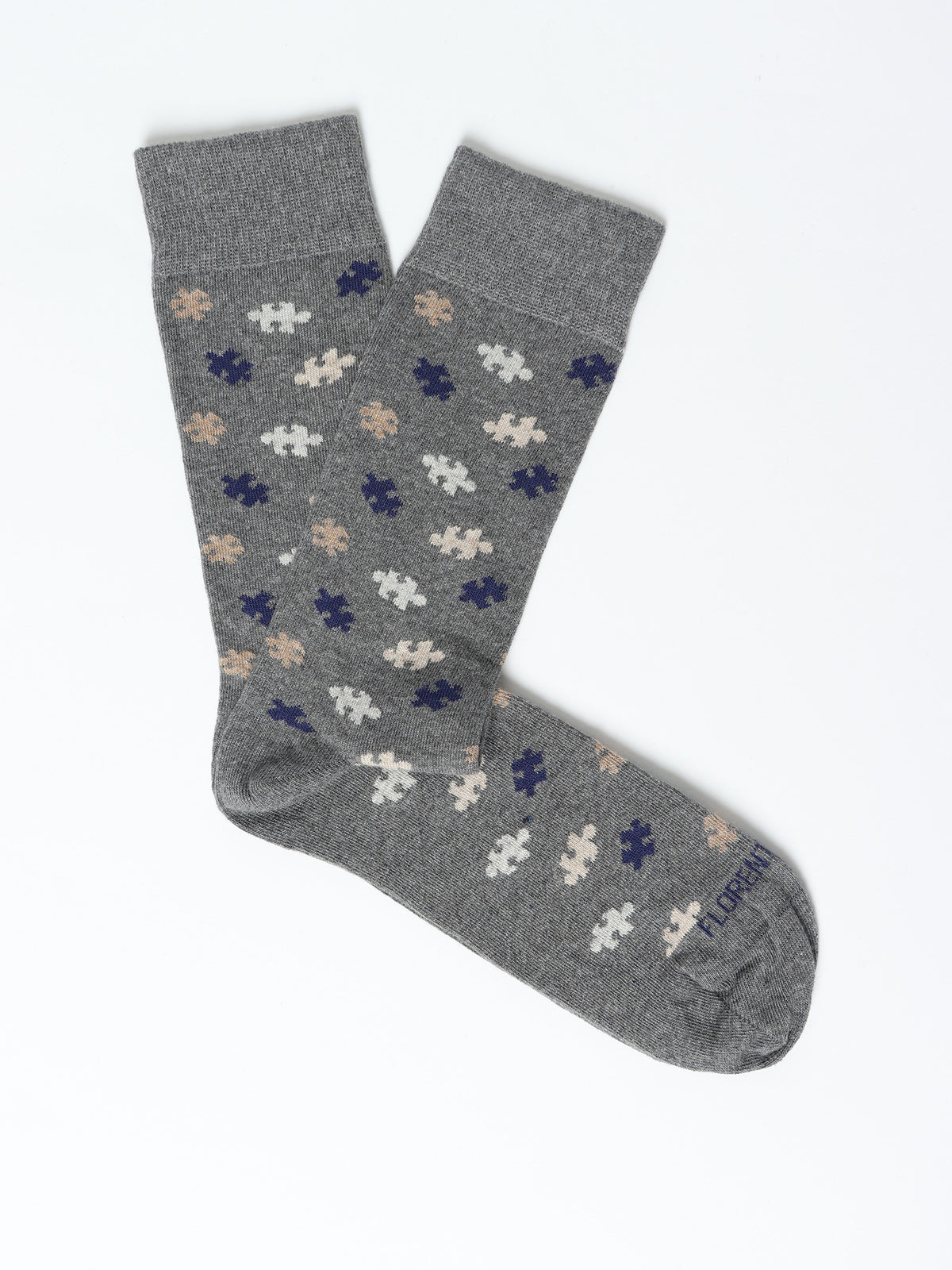 Puzzle design socks