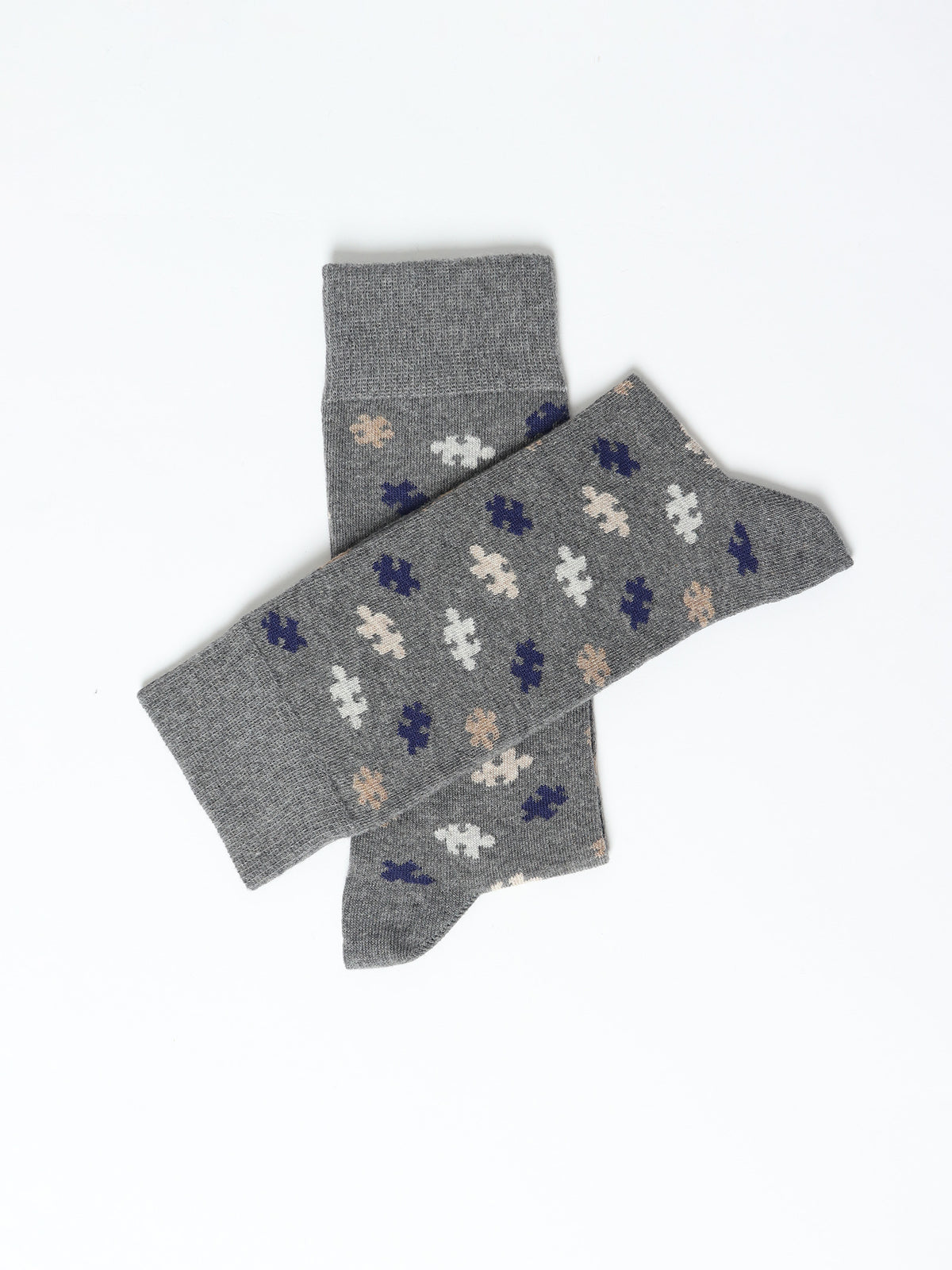 Puzzle design socks