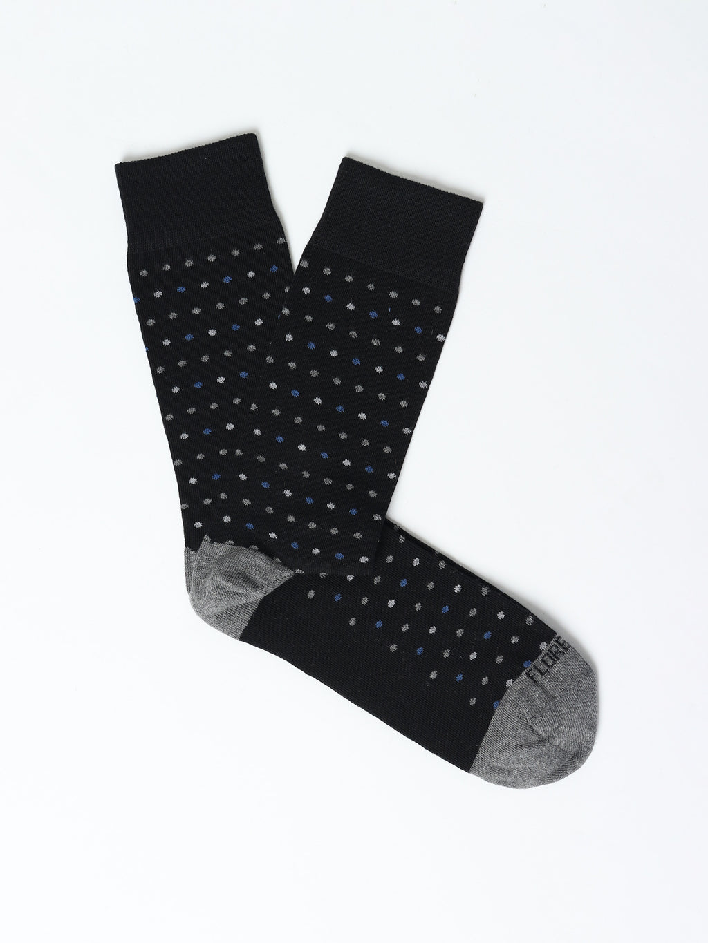 Polka dot design socks