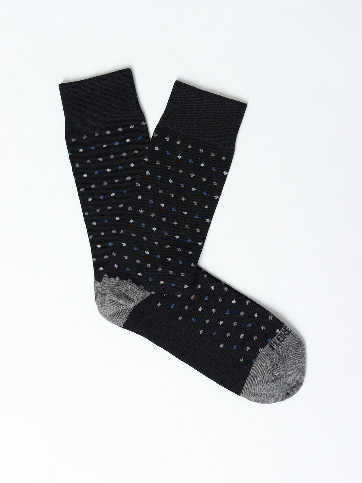 Polka dot design socks