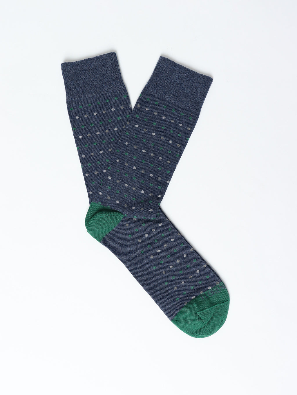 Polka dot design socks