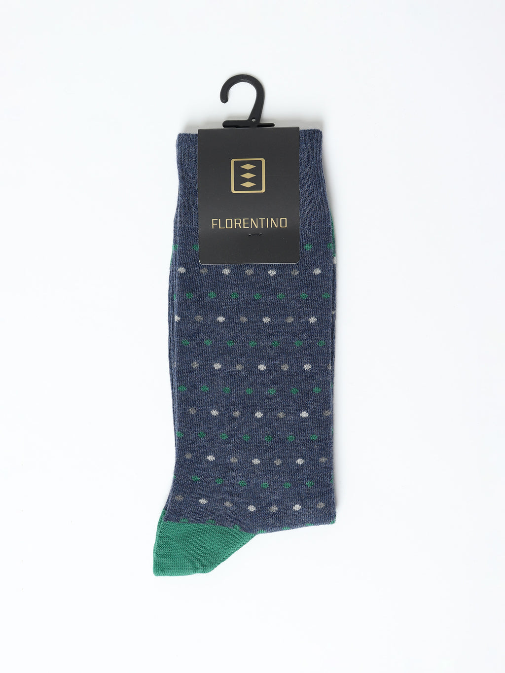 Polka dot design socks