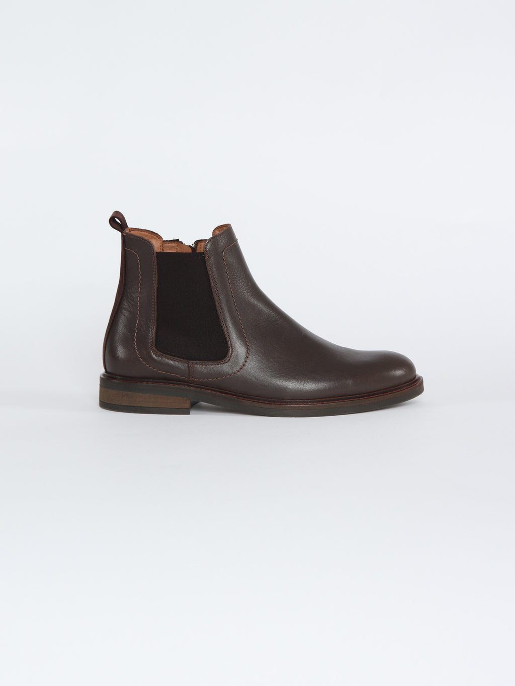 Leather Chelsea boots