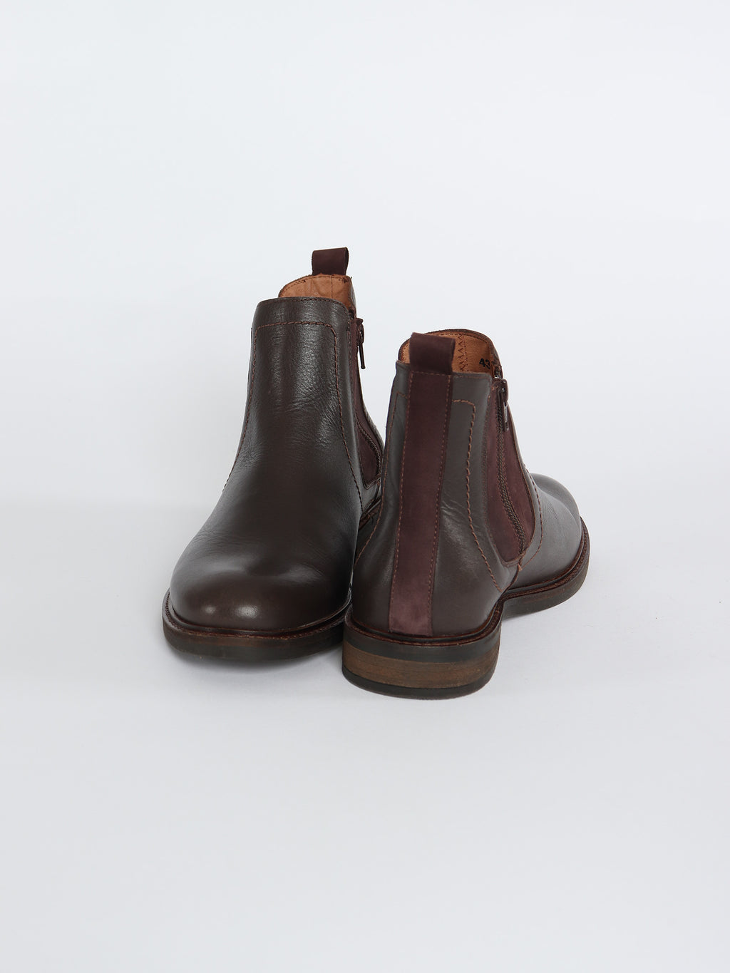 Leather Chelsea boots