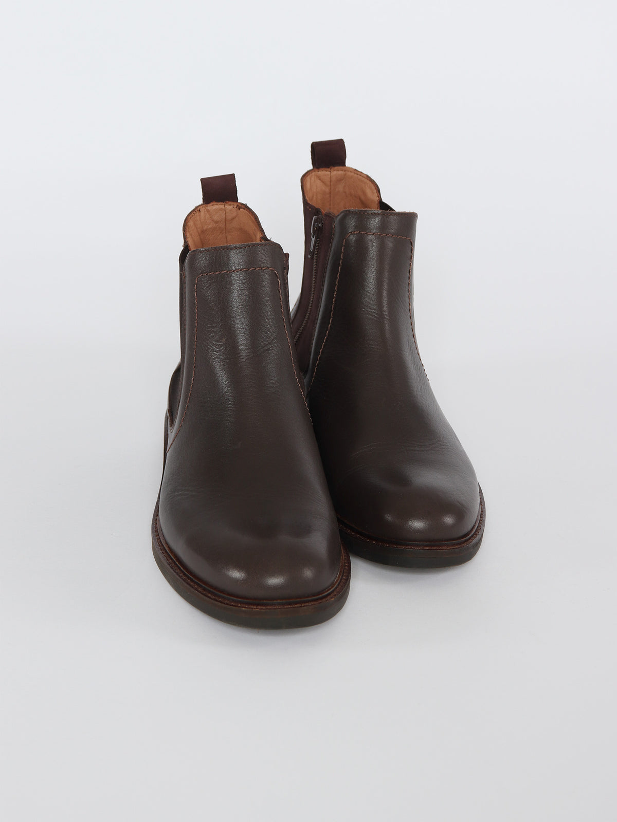 Leather Chelsea boots