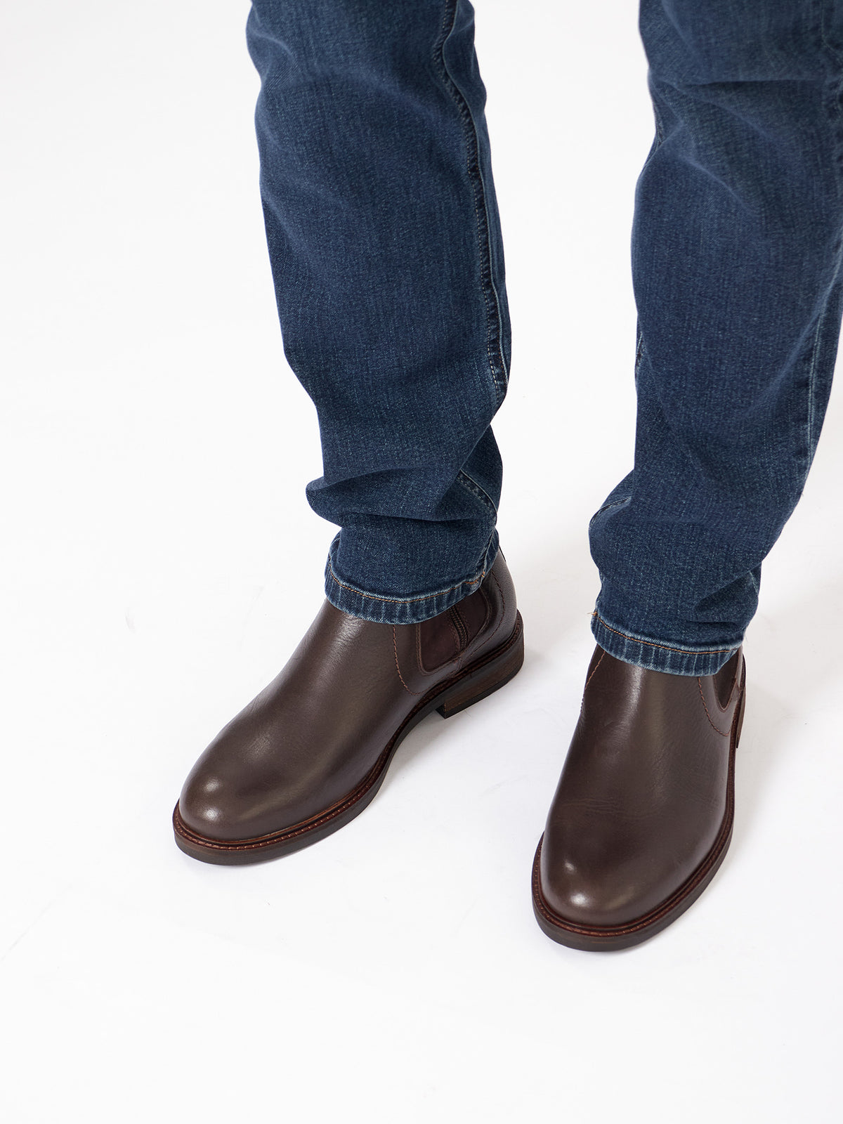 Leather Chelsea boots