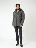 Parka acolchada con capucha