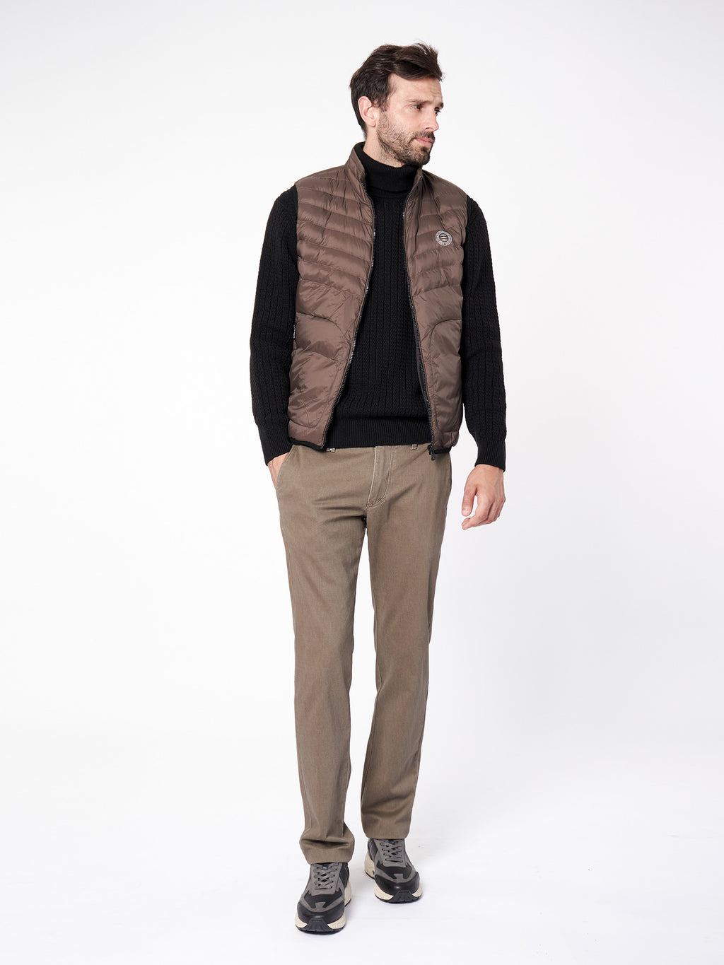 Chaleco acolchado regular fit