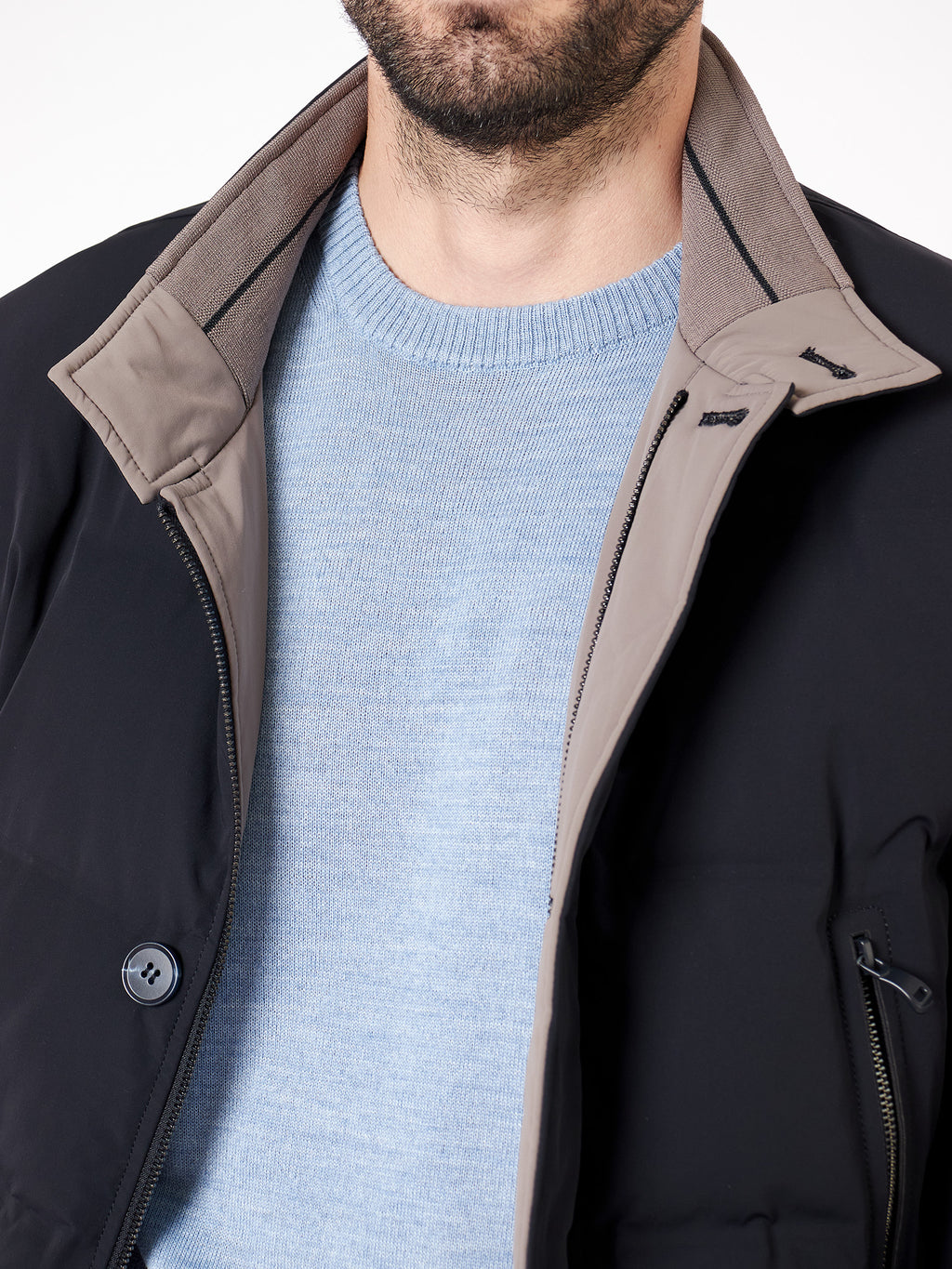 Parka acolchada regular fit