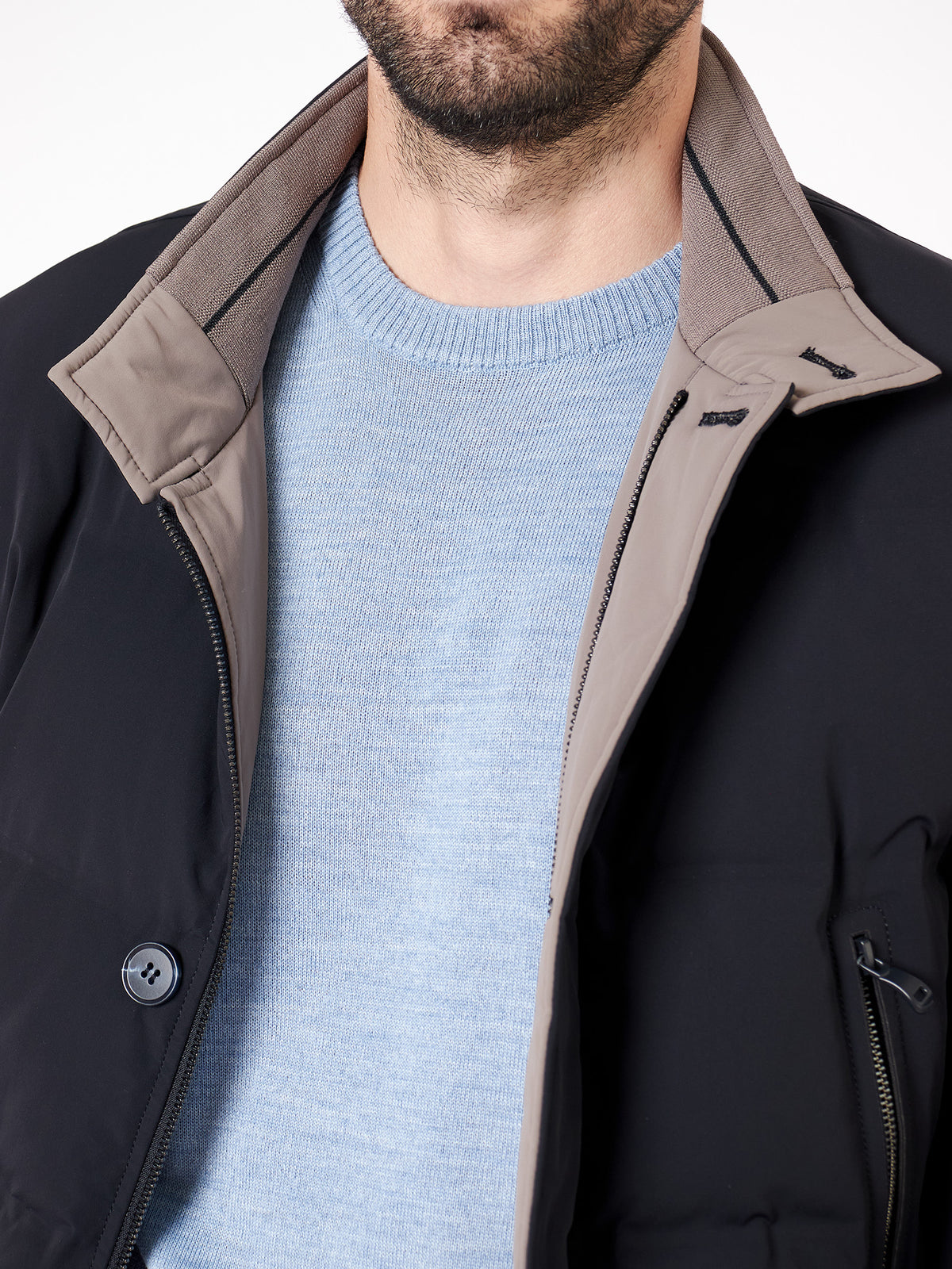 Parka acolchada regular fit