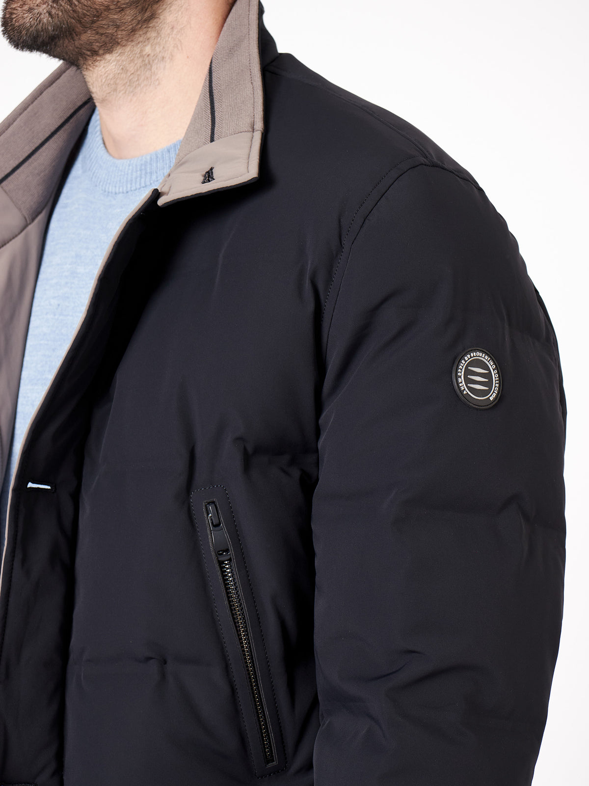 Parka acolchada regular fit