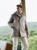 Trench capucha regular fit