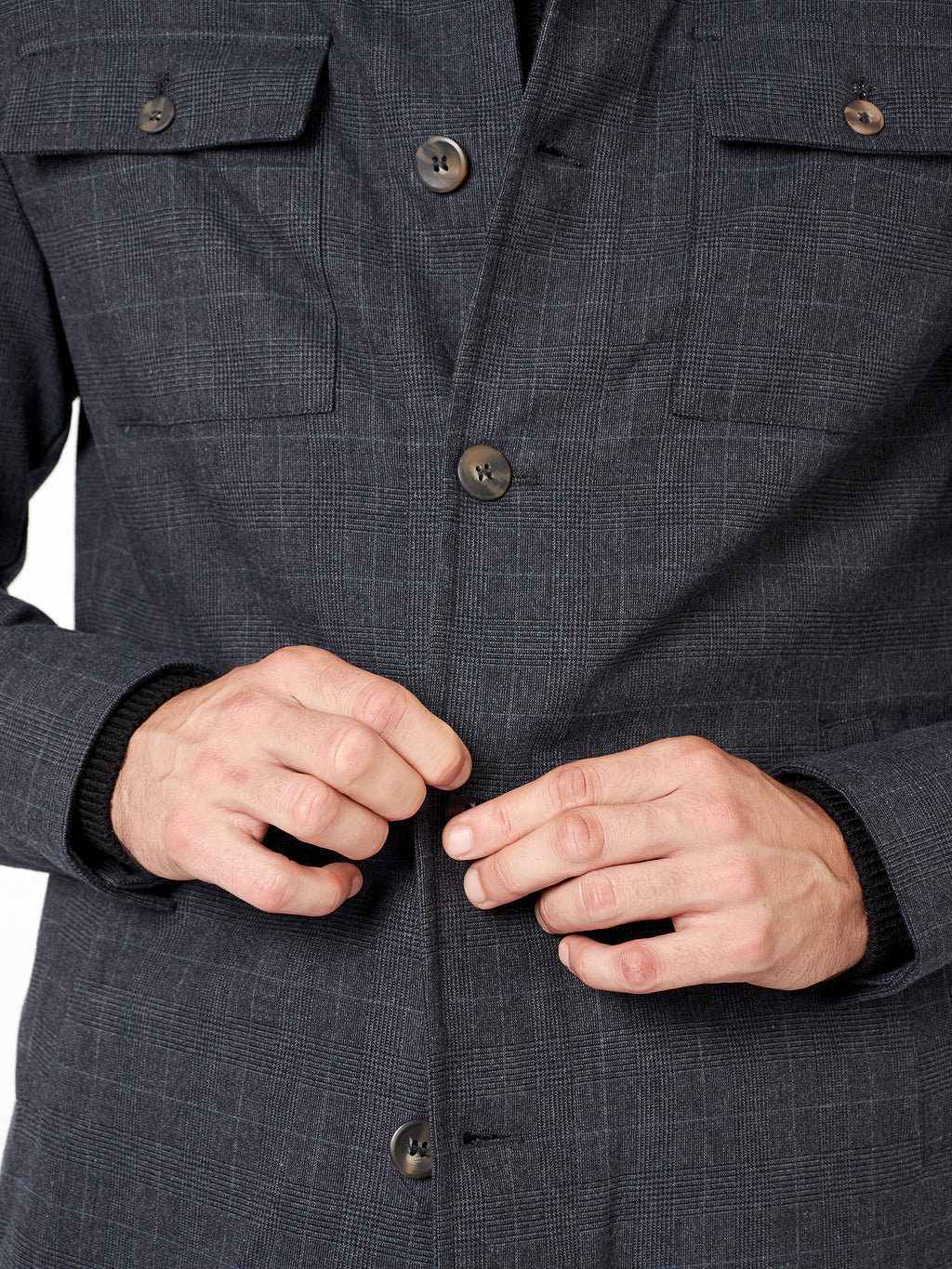 Check utility overshirt
