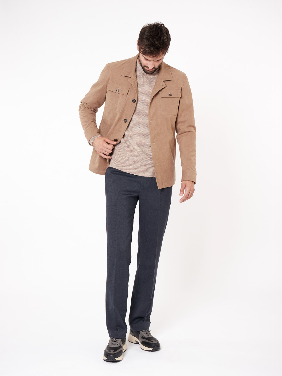Slim fit overshirt