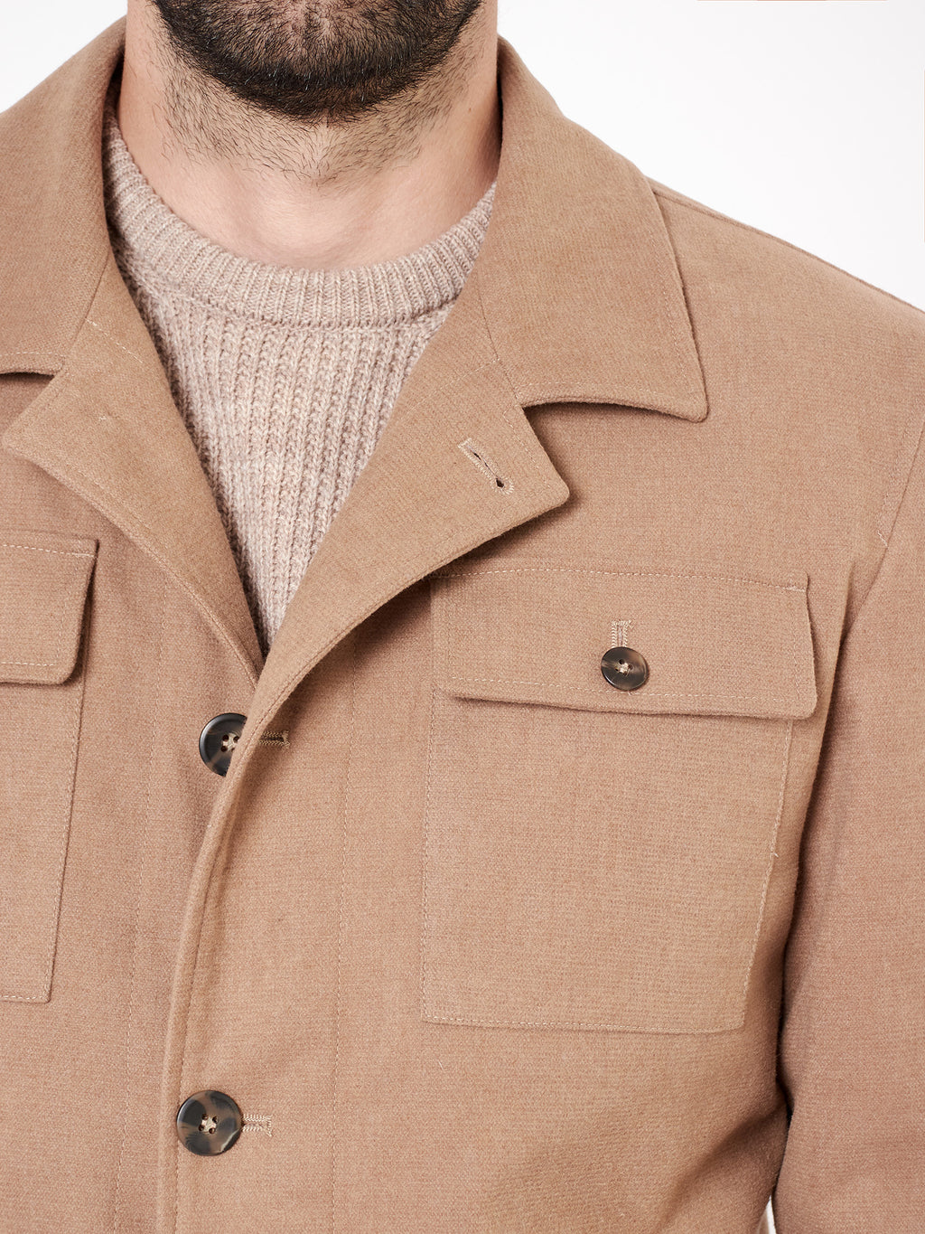 Slim fit overshirt
