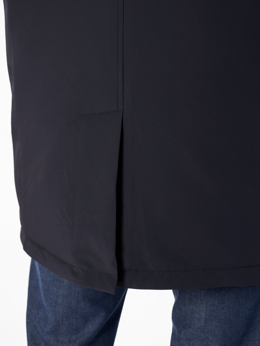 Gabardina regular fit con capucha