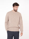 Structured round neck sweater