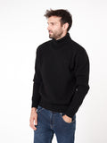 Structured turtleneck sweater