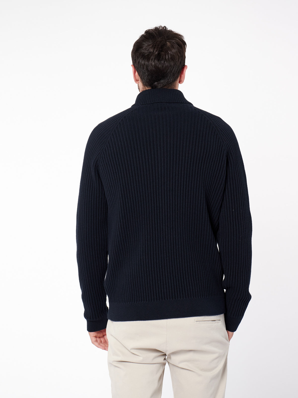 Structured knit cardigan