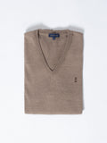 Jersey cuello V en lana