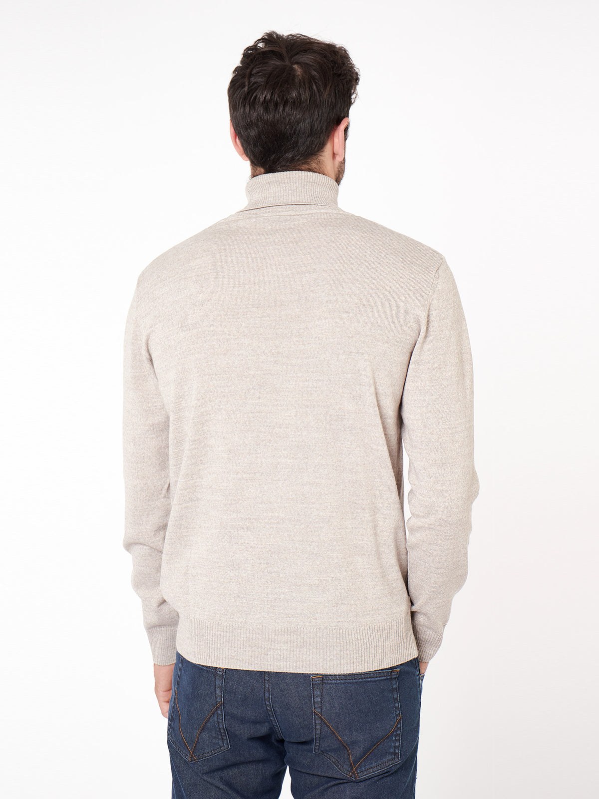 Turtleneck wool sweater