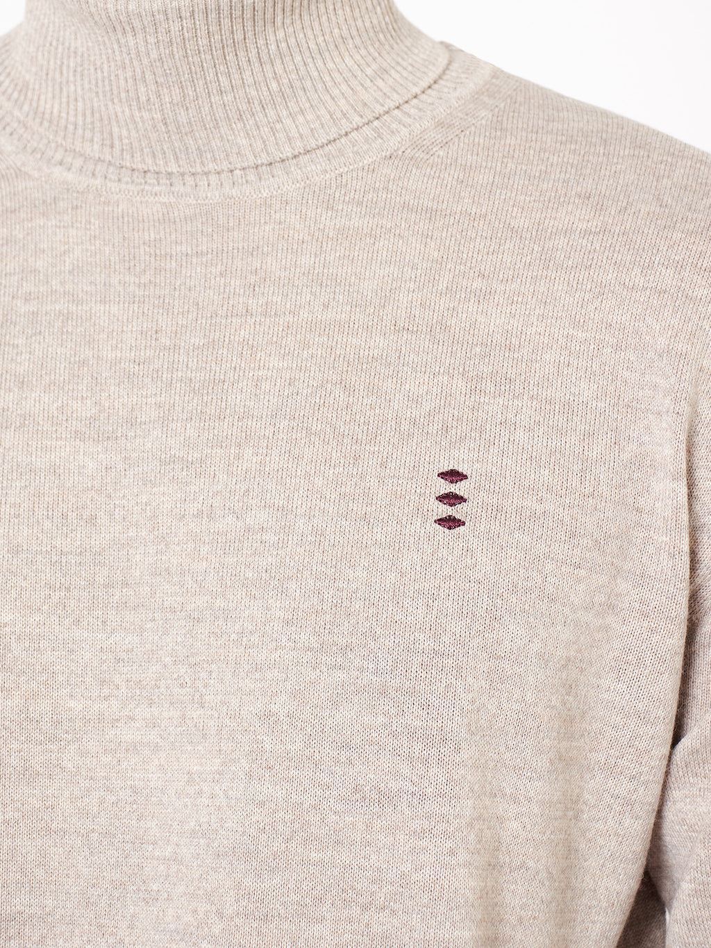 Turtleneck wool sweater
