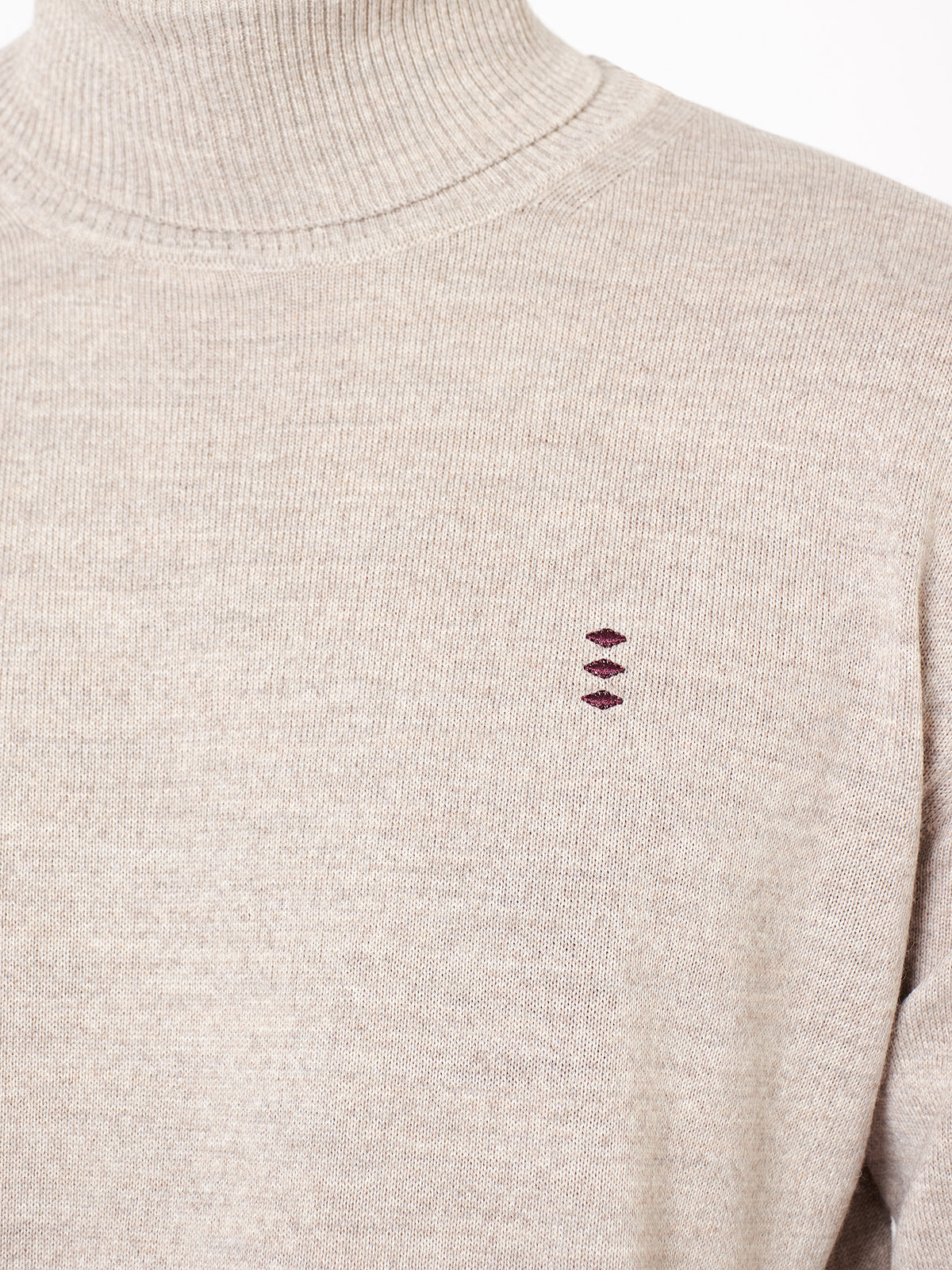 Turtleneck wool sweater